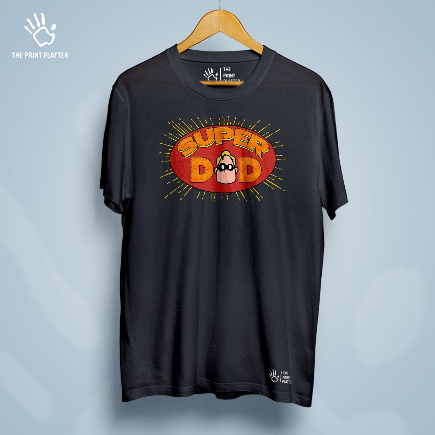 Super Dad Cotton Bio Wash 180gsm T-shirt | T-R288