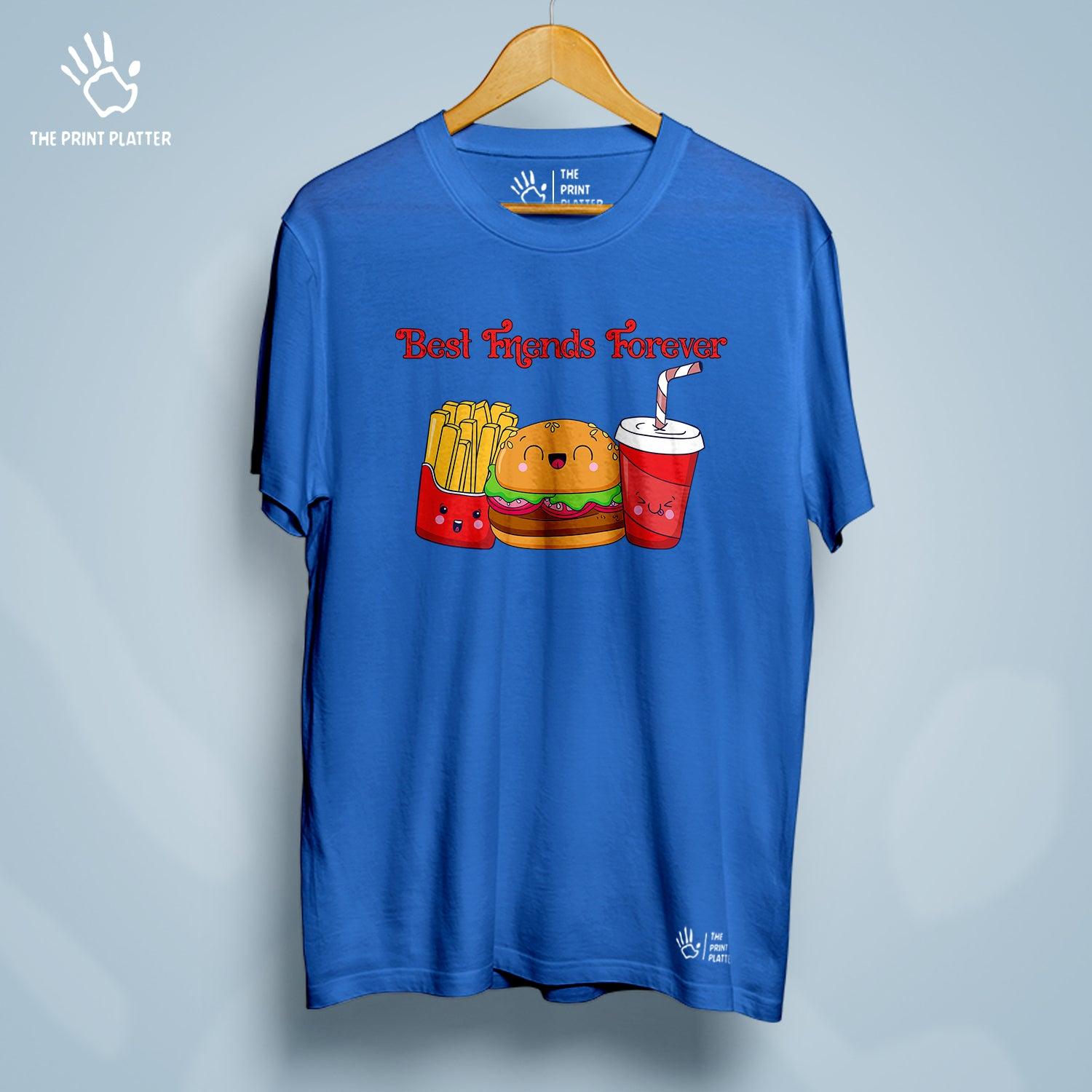 Best Friends Forever Cotton Bio Wash 180gsm T-shirt | T-R315