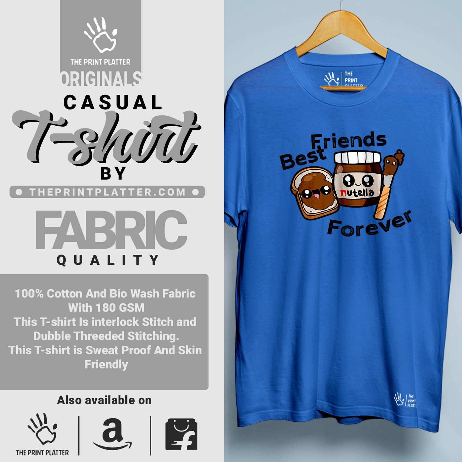 Best Friends Forever Cotton Bio Wash 180gsm T-shirt | T-R317