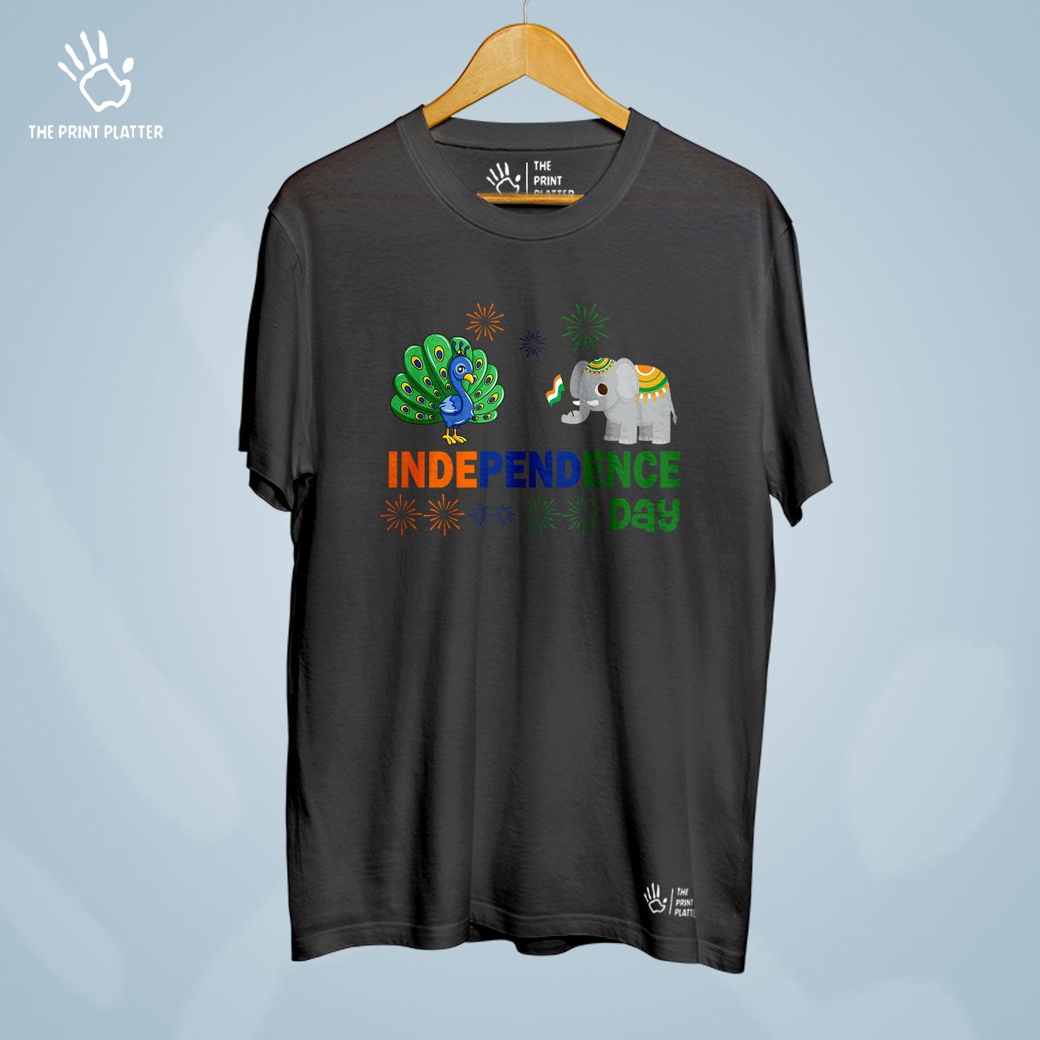 Independence Day Cotton Bio Wash 180gsm T-shirt | T-R322