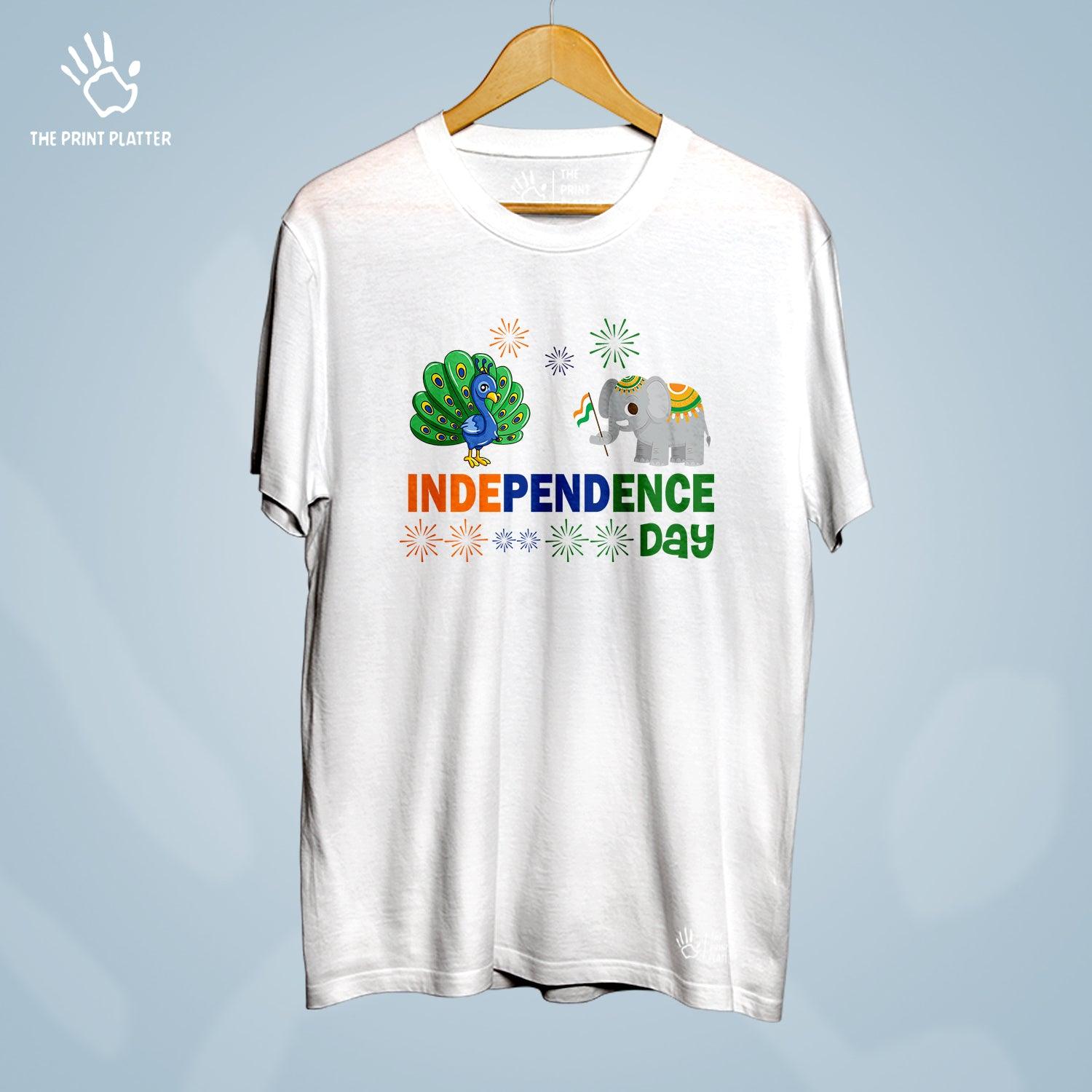 Independence Day Cotton Bio Wash 180gsm T-shirt | T-R322