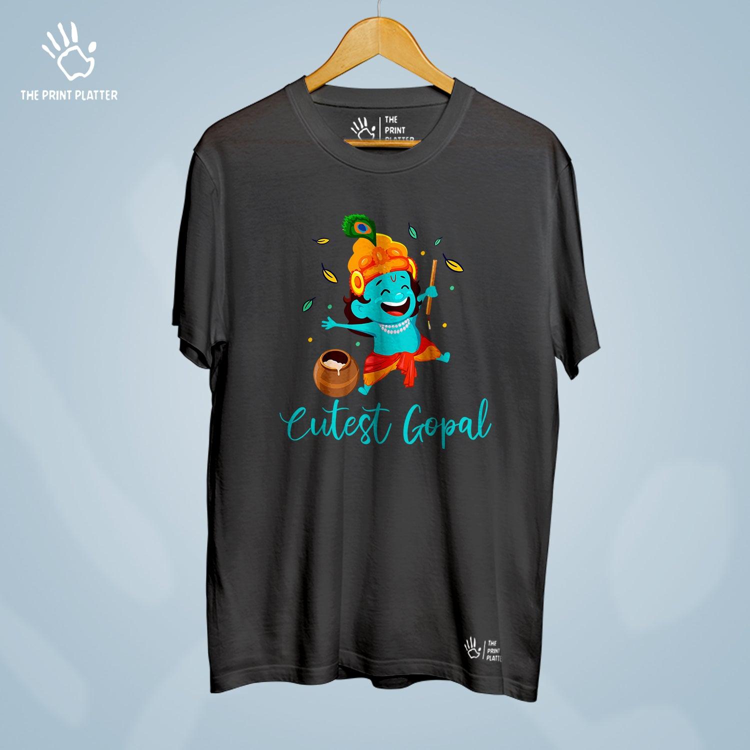 Cutest Gopal Cotton Bio Wash 180gsm T-shirt | T-R327