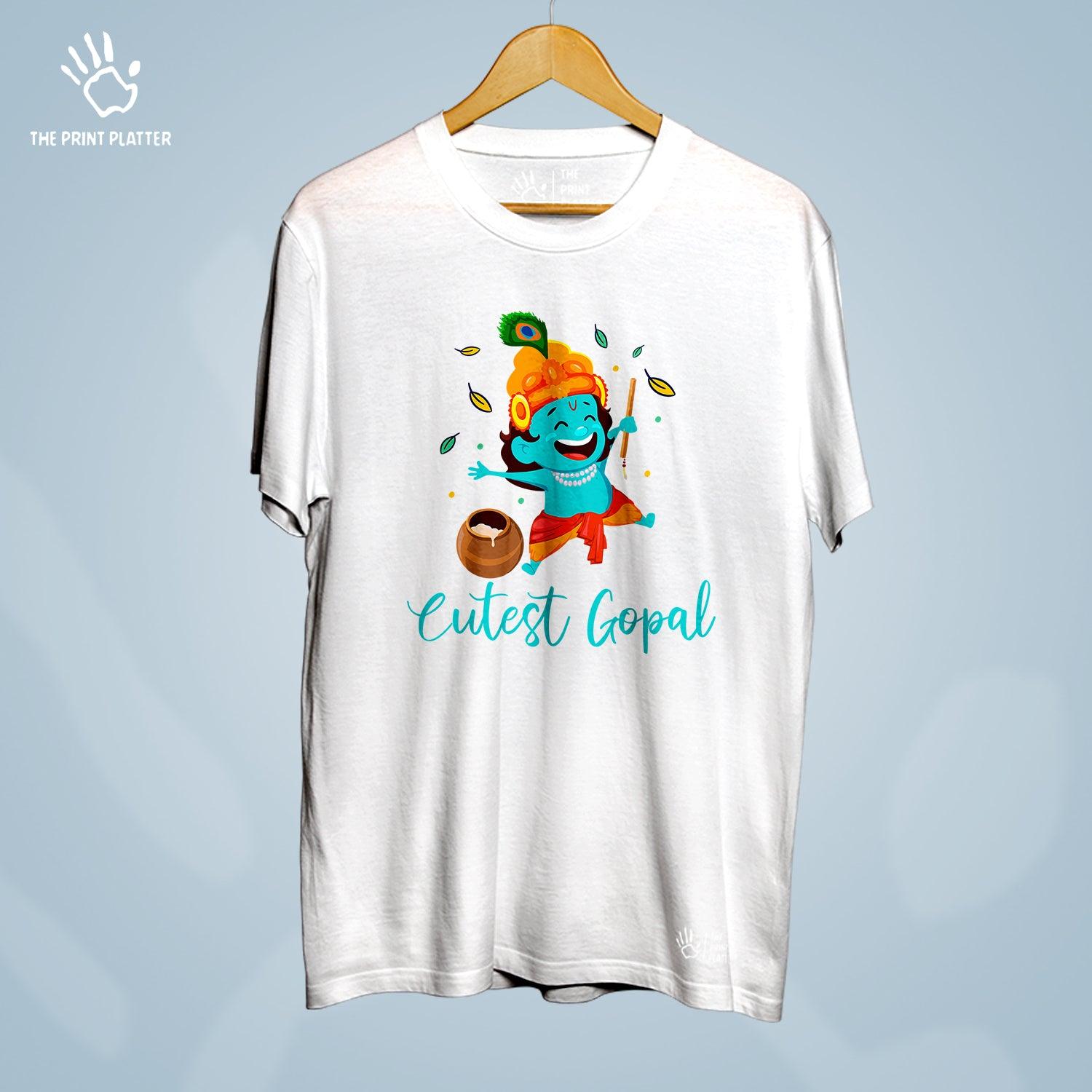 Cutest Gopal Cotton Bio Wash 180gsm T-shirt | T-R327