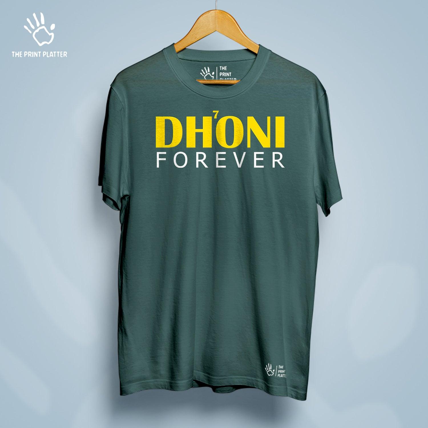 Dhoni Forever Cotton Bio Wash 180gsm T-shirt | T-R69