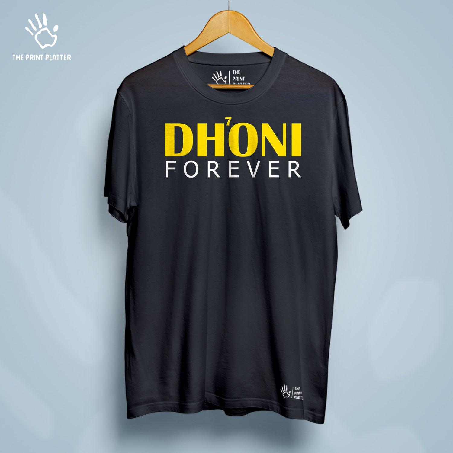 Dhoni Forever Cotton Bio Wash 180gsm T-shirt | T-R69