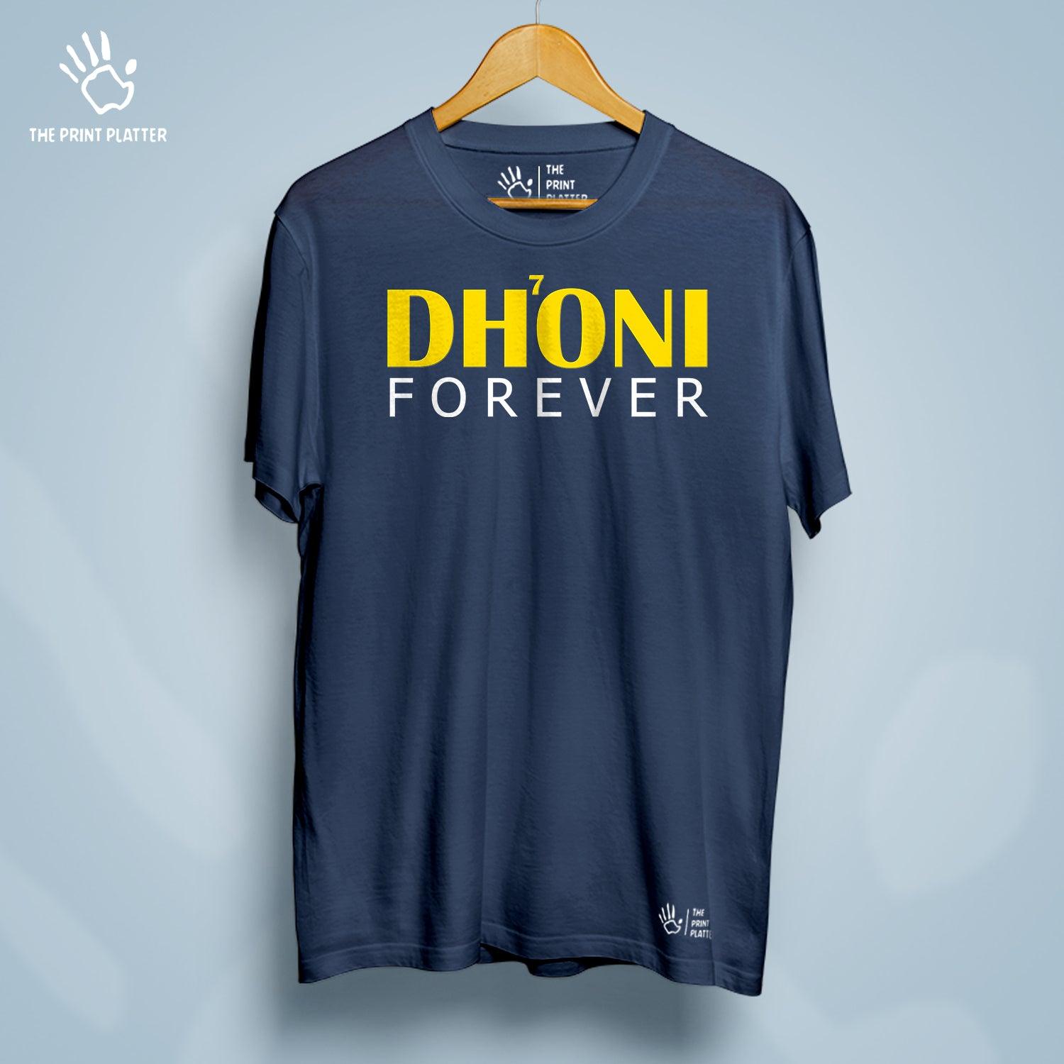 Dhoni Forever Cotton Bio Wash 180gsm T-shirt | T-R69