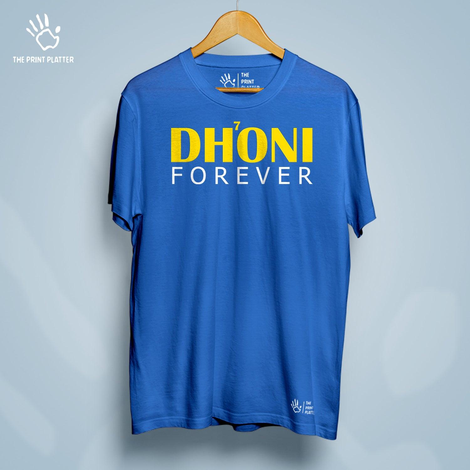 Dhoni Forever Cotton Bio Wash 180gsm T-shirt | T-R69