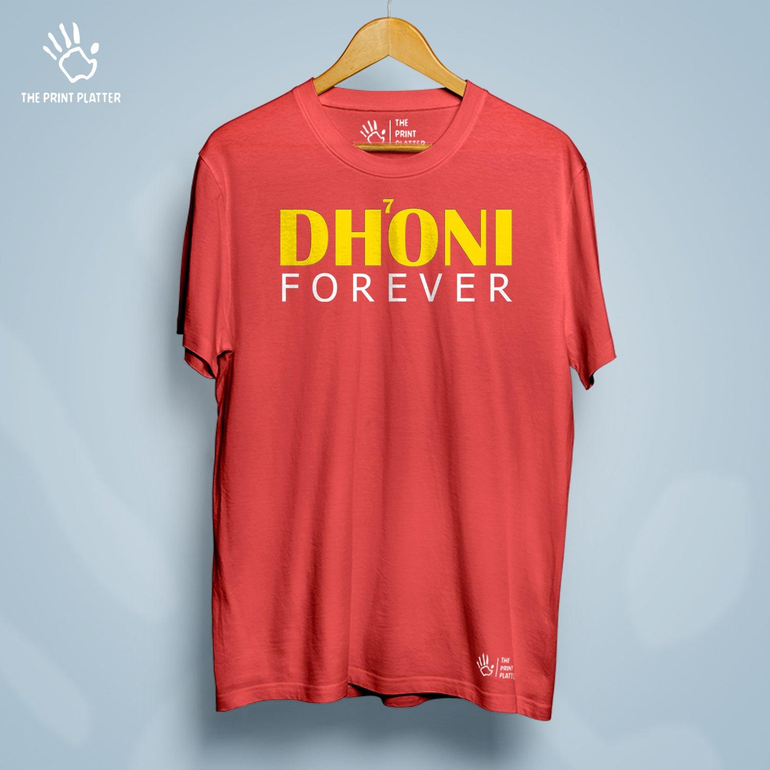 Dhoni Forever Cotton Bio Wash 180gsm T-shirt | T-R69