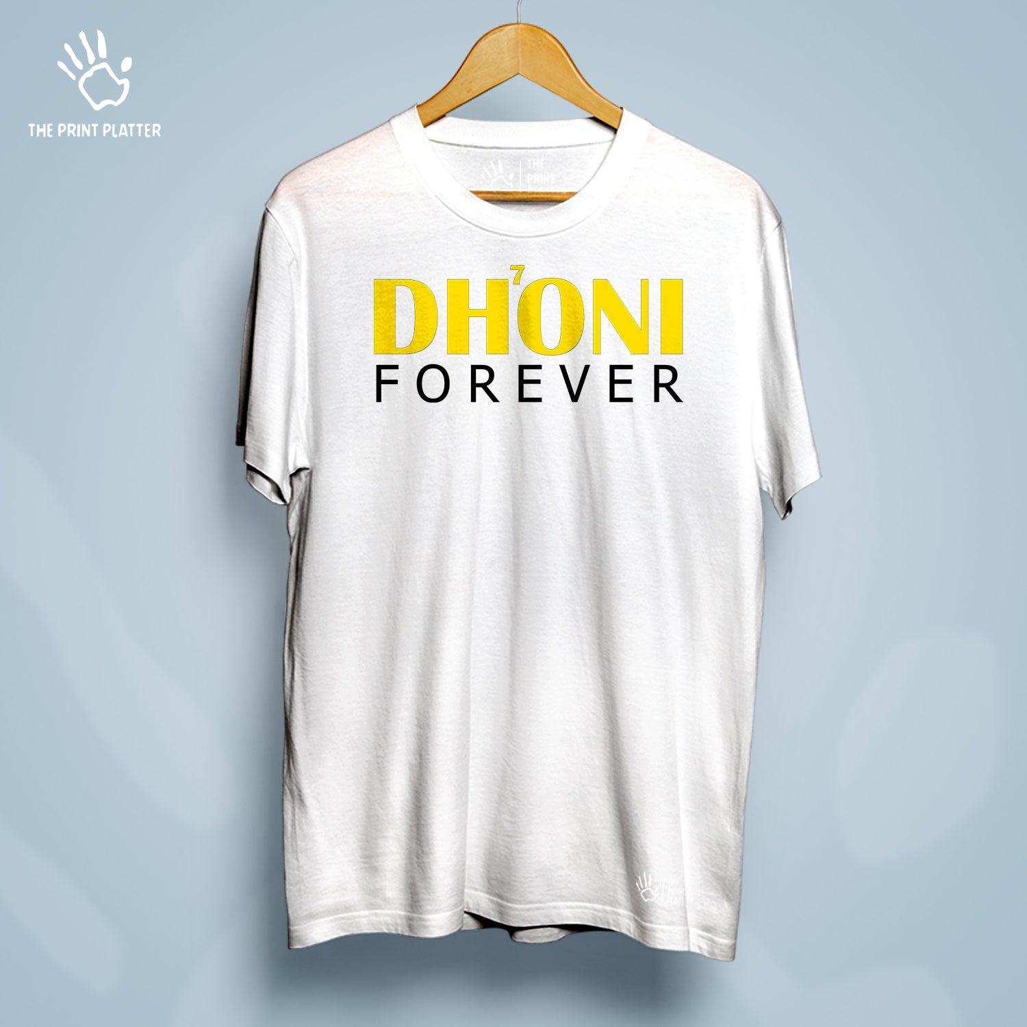 Dhoni Forever Cotton Bio Wash 180gsm T-shirt | T-R69