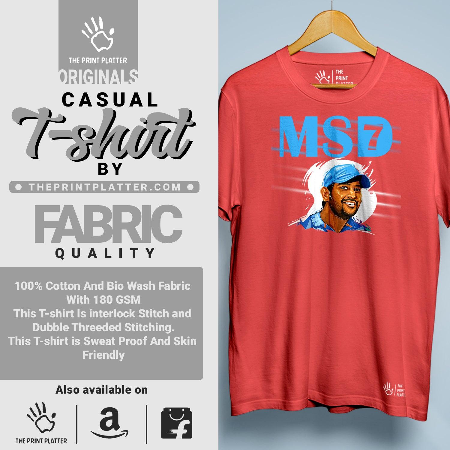 MSD7 Cotton Bio Wash 180gsm T-shirt | T-R71