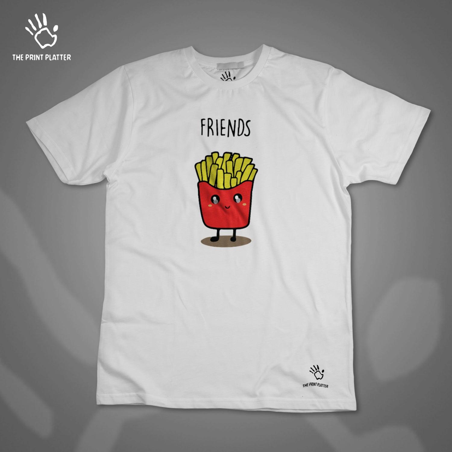 Friend Fries Cotton Bio Wash 180gsm T-shirt | T13