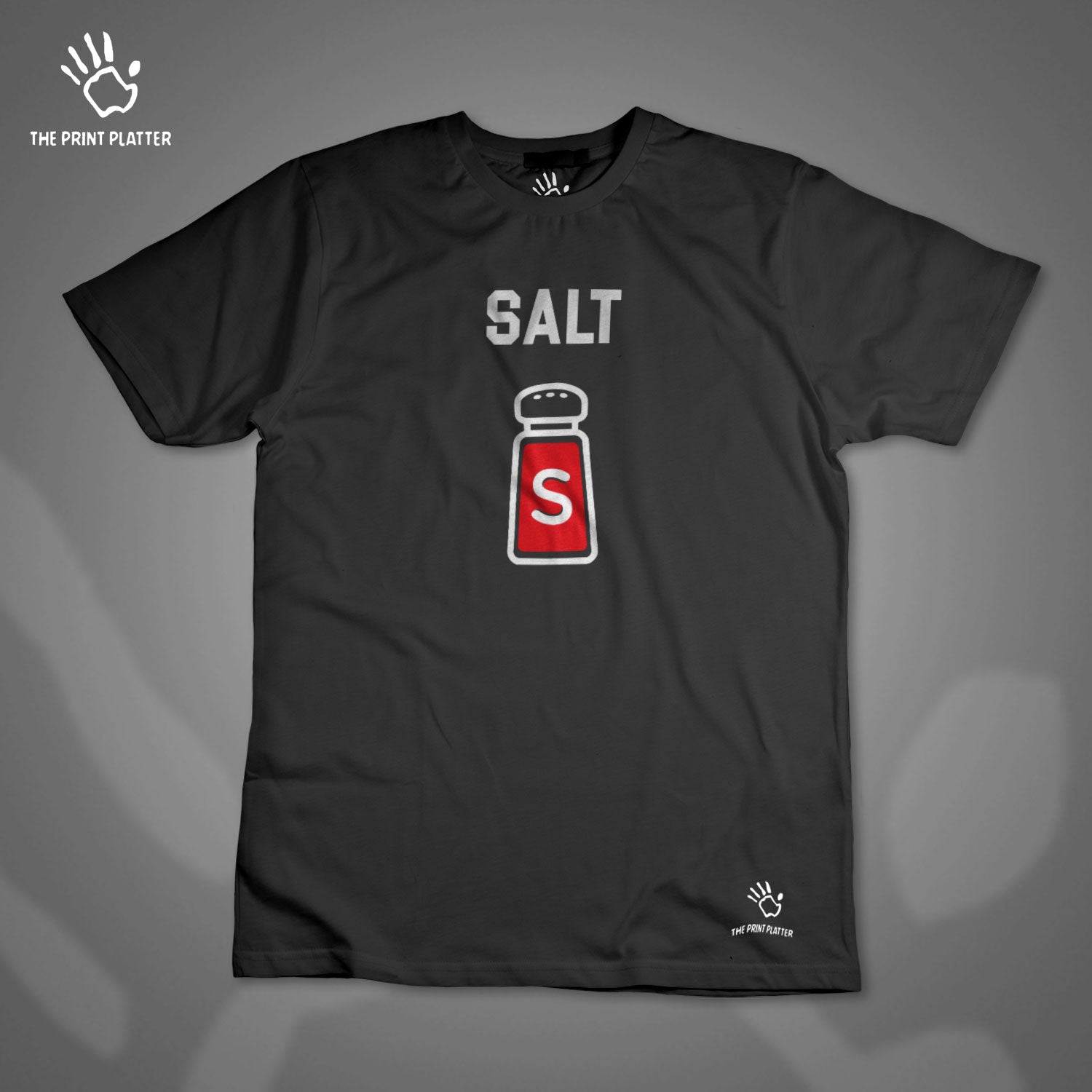 SALT Casual wear Cotton Bio Wash 180gsm T-shirt | T15-SALT