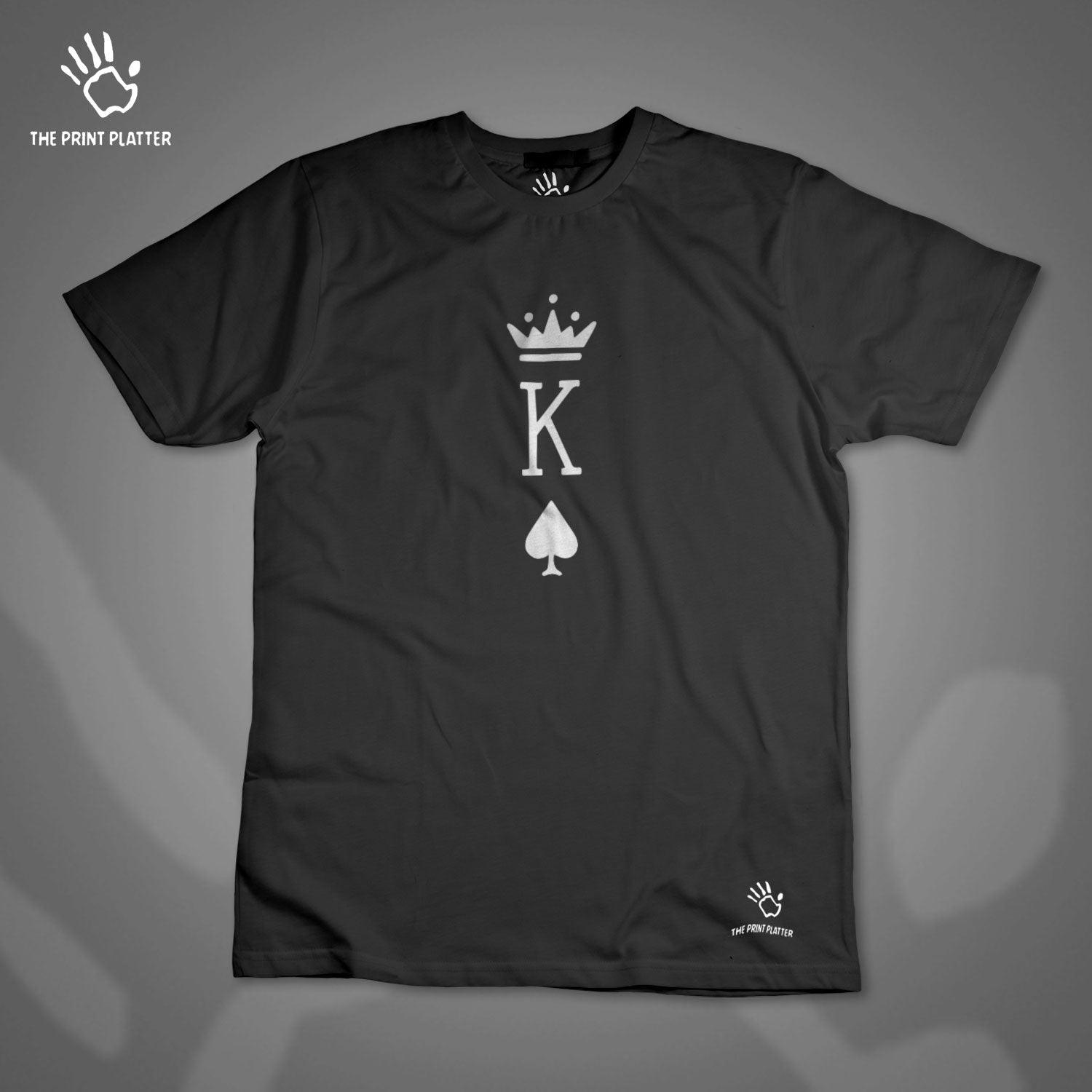King of Heart Cotton Bio Wash 180gsm T-shirt |T22