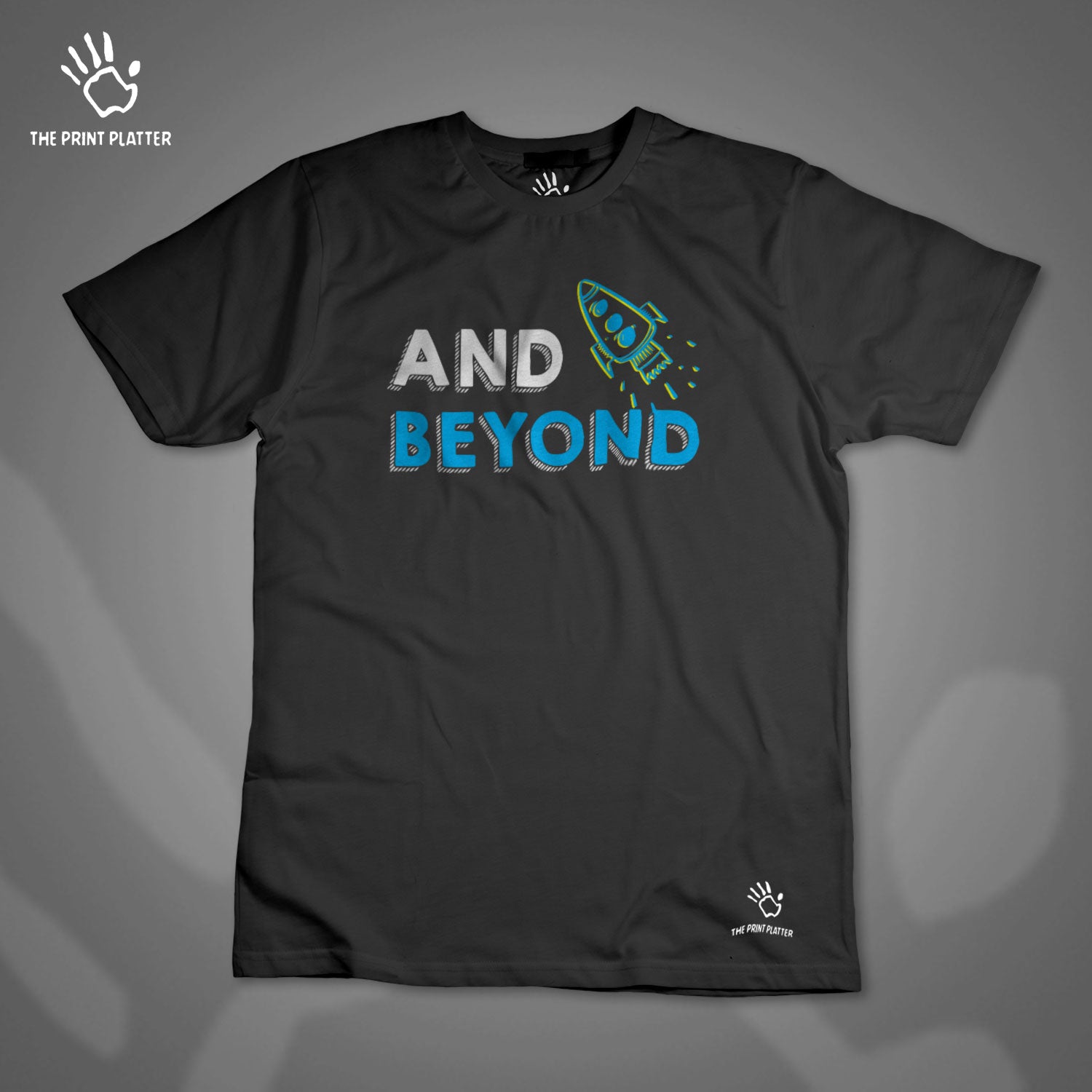 AND BEYOND CASUAL WEAR T-SHIRT FOR UNISEX