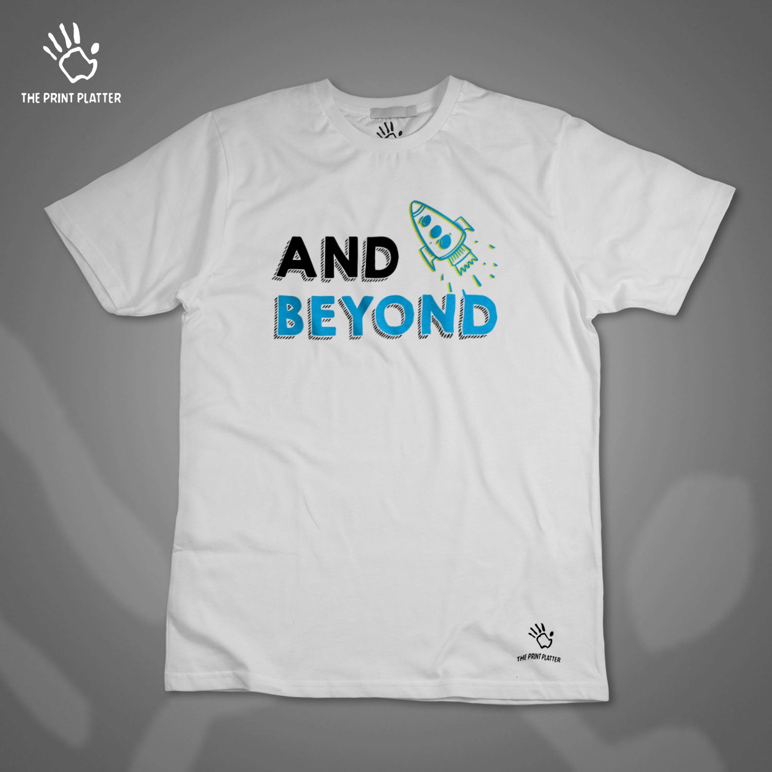 AND BEYOND CASUAL WEAR T-SHIRT FOR UNISEX
