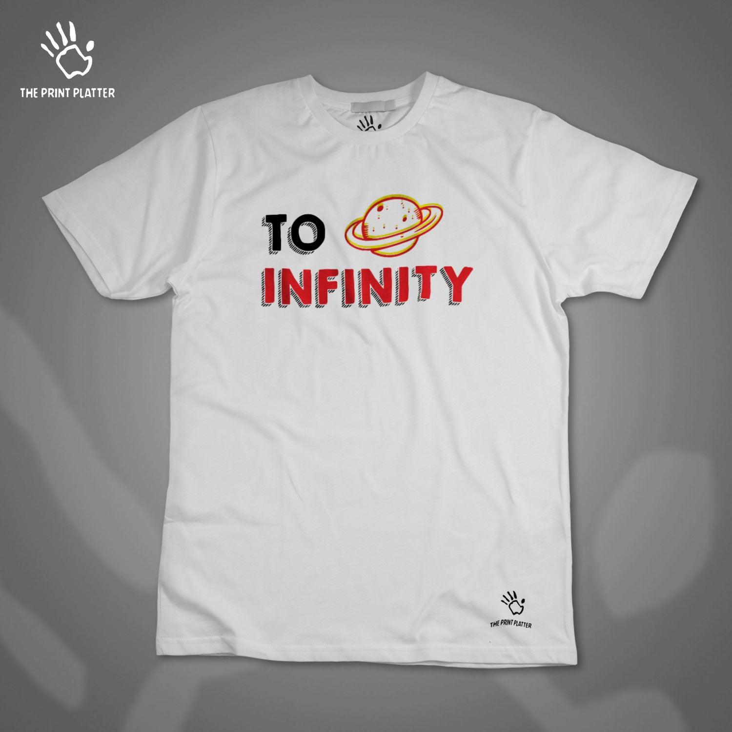 To Infinity Cotton Bio Wash 180gsm T-shirt |T37