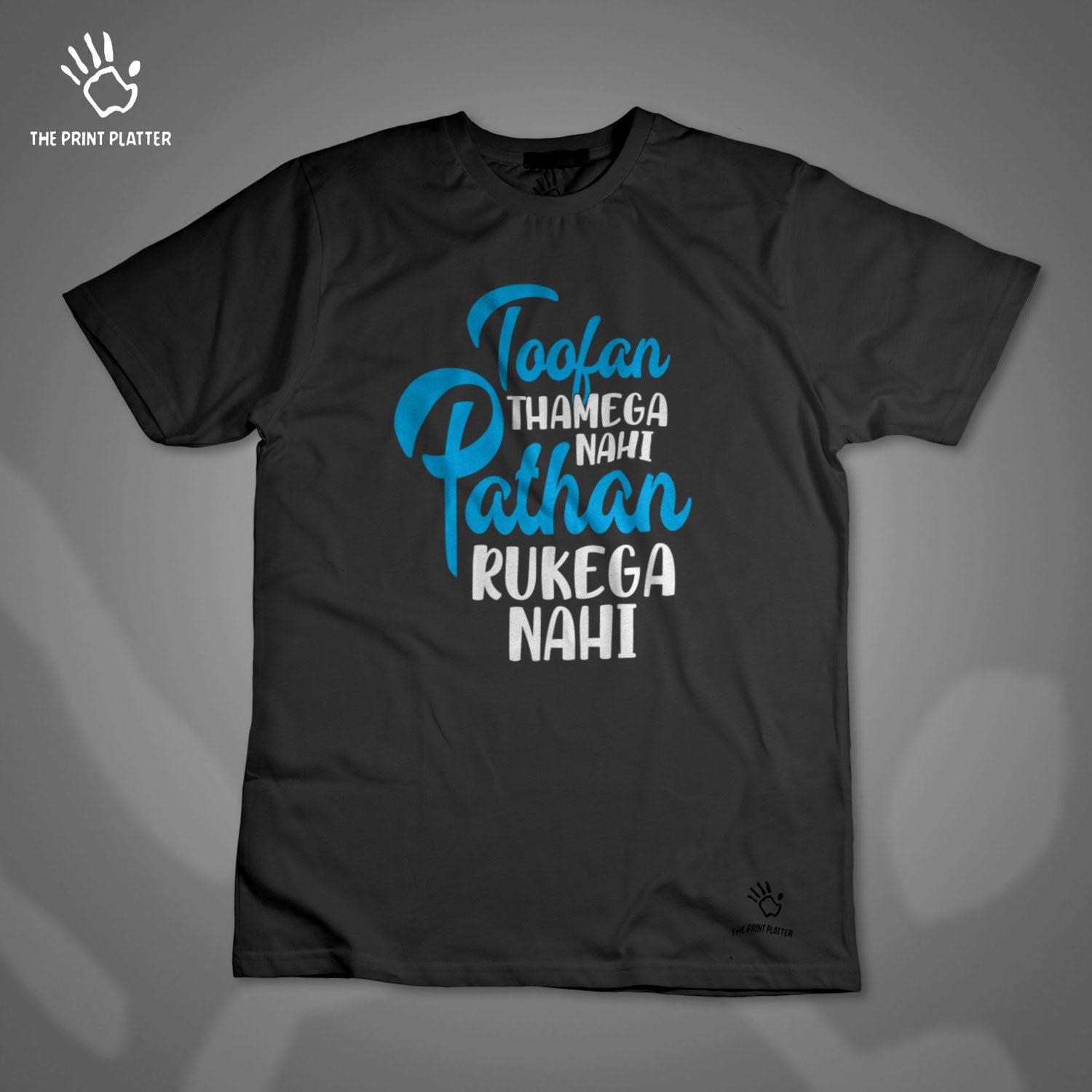 Toofan Pathan Cotton Bio Wash 180gsm T-shirt |T42