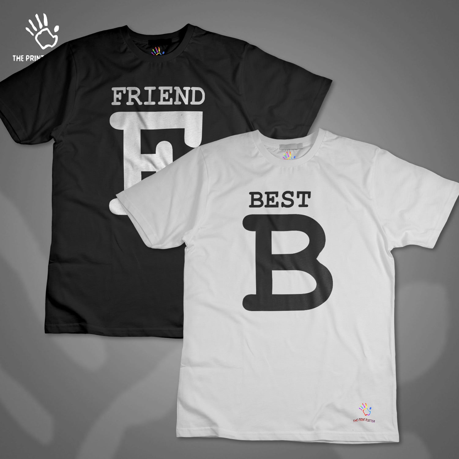 BigBest Friend Cotton Bio Wash 180gsm T-shirt | T56-BigBestFriend....