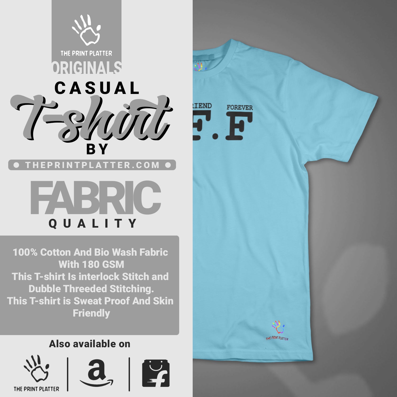 BFF t-shirt for besties casual wear