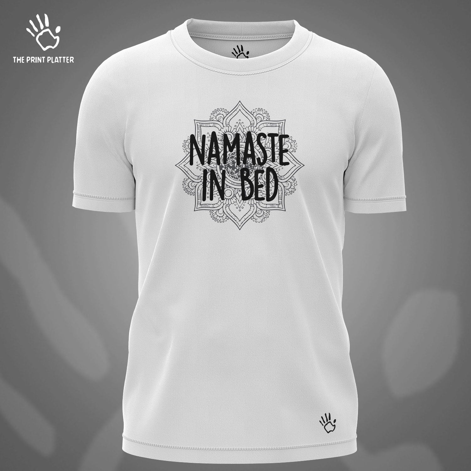 NAMASTE IN BED Tshirt for Casual Wear