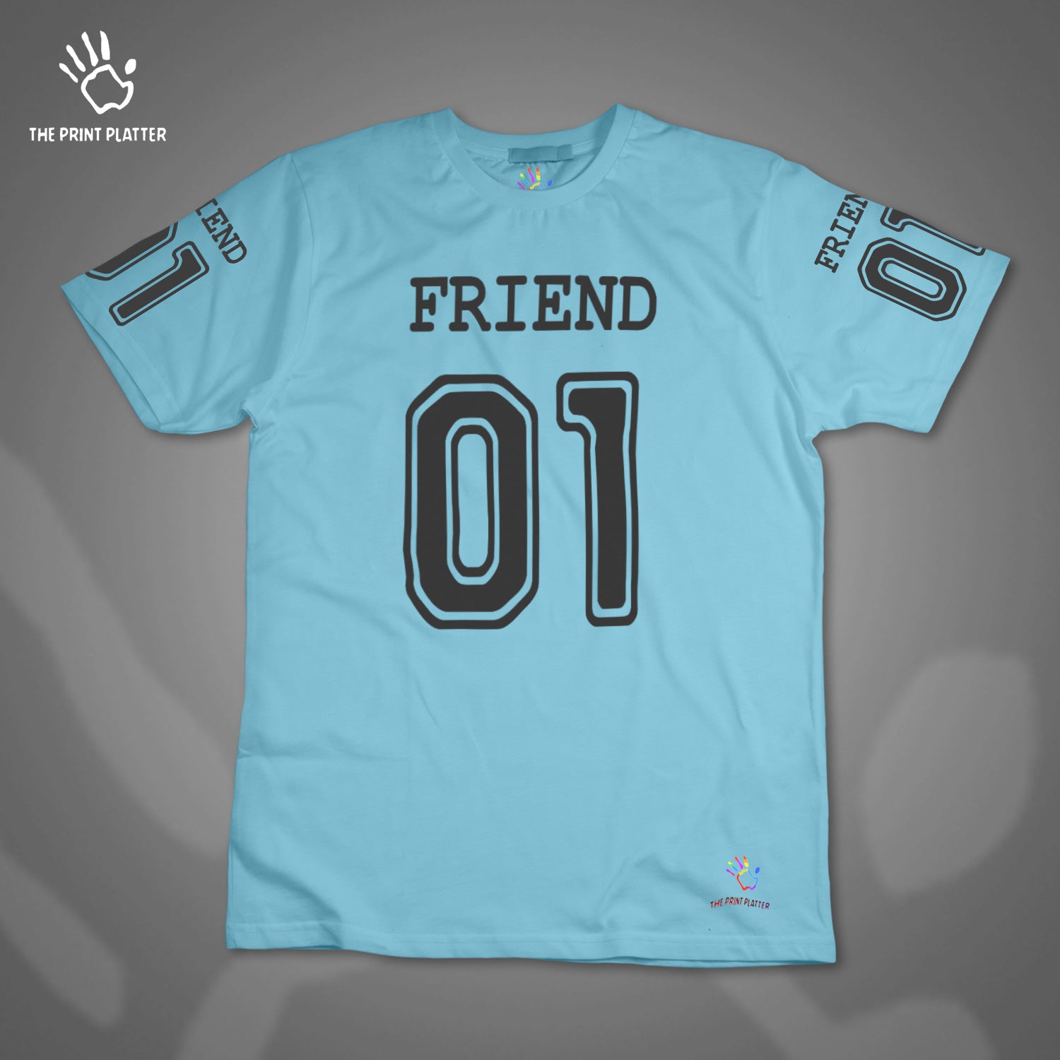 Friend01 T-SHIRT FOR UNISEX CASUAL WEAR| T60