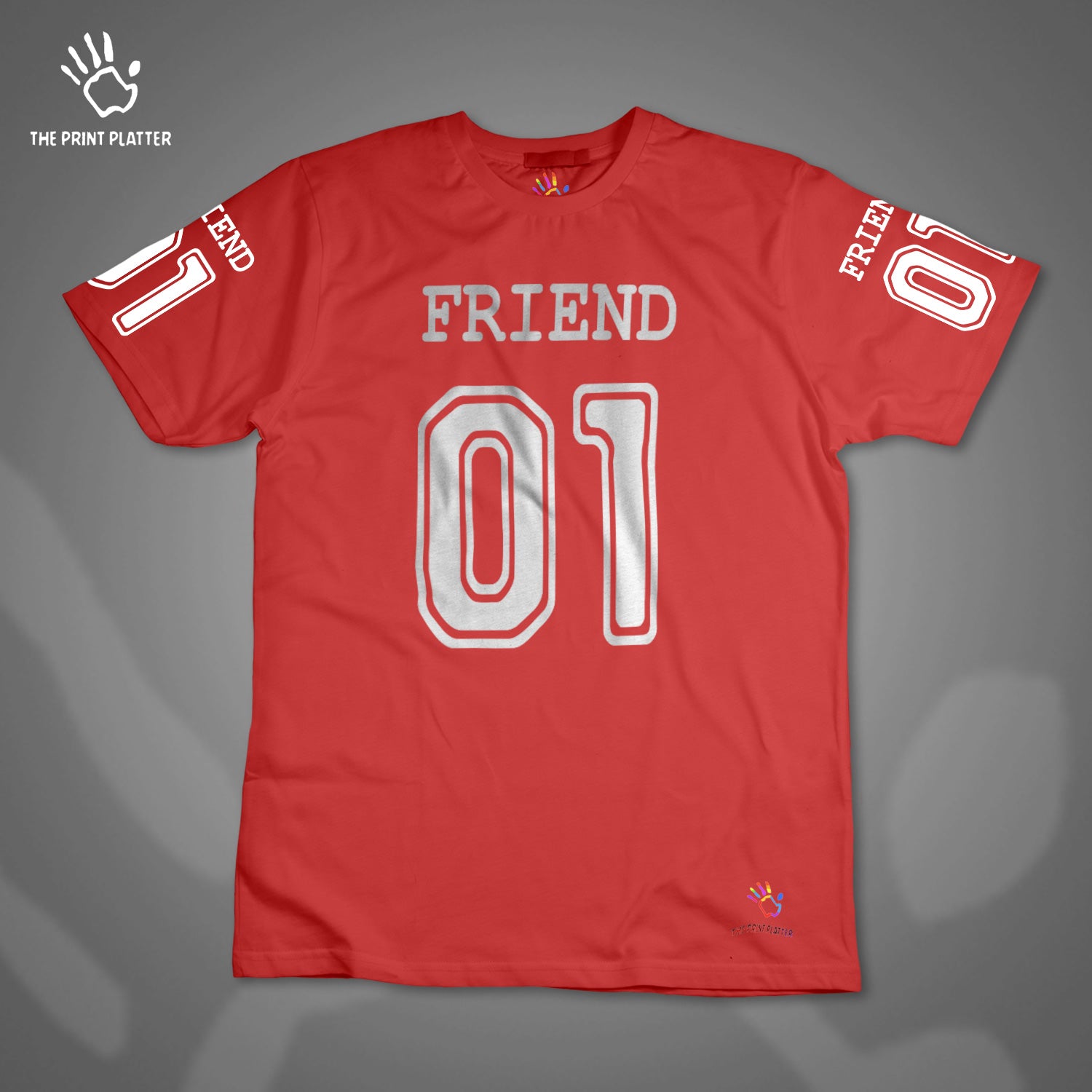 Friend01 T-SHIRT FOR UNISEX CASUAL WEAR| T60