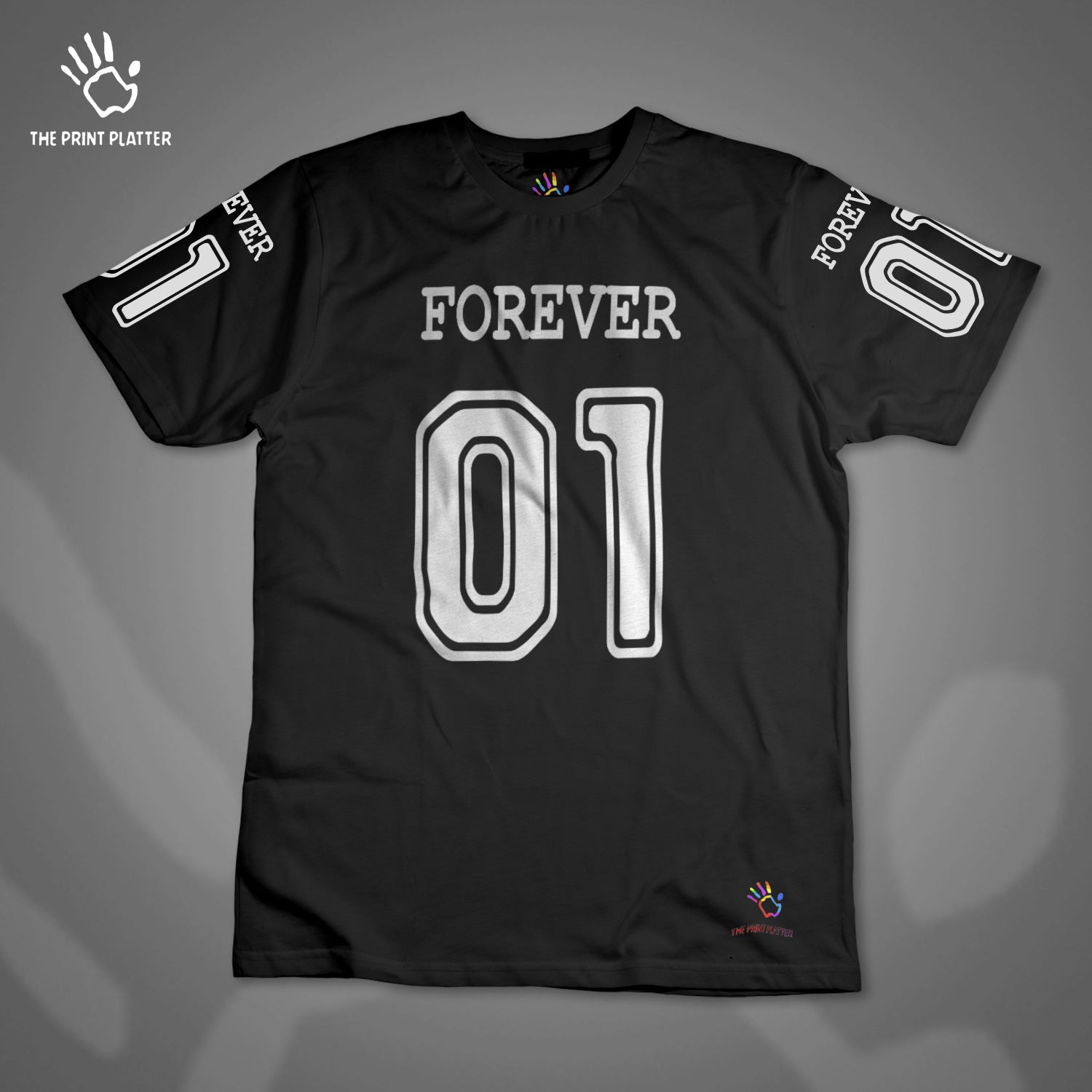 Forever 01 Cotton Bio Wash 180gsm T-shirt |T61...