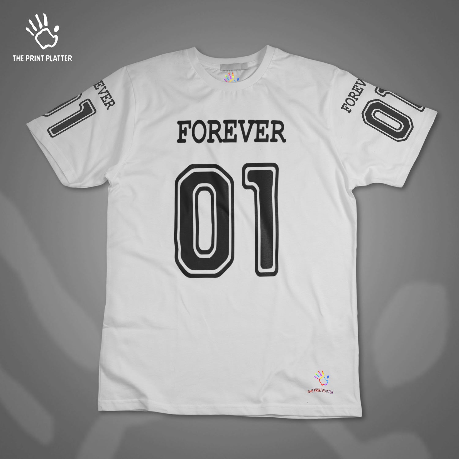 Forever 01 Cotton Bio Wash 180gsm T-shirt |T61...