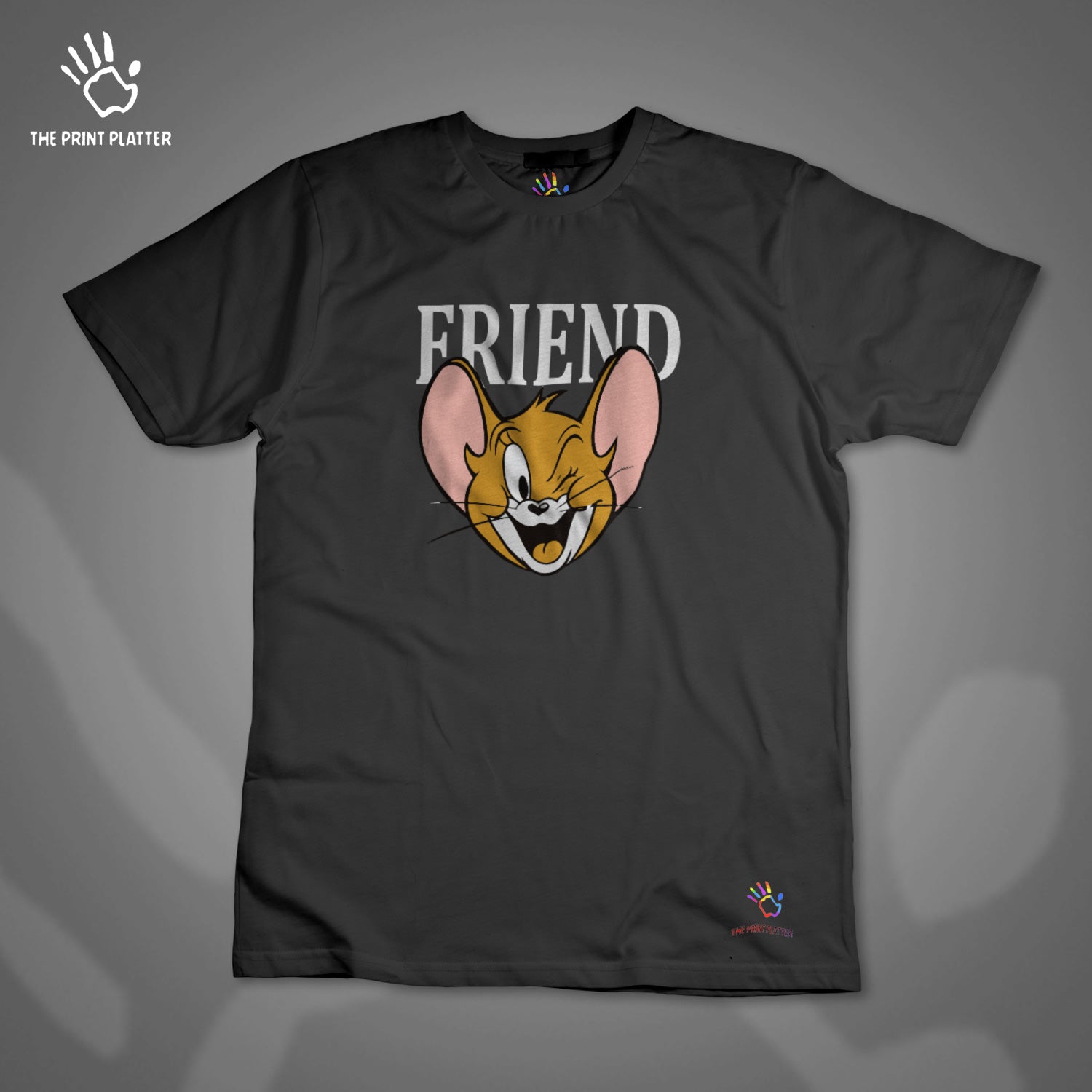 Friend Jerry Cotton Bio Wash 180gsm T-shirt |T65.....