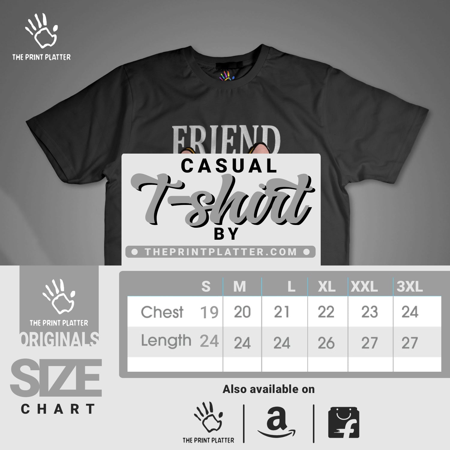 Friend Jerry Cotton Bio Wash 180gsm T-shirt |T65.....