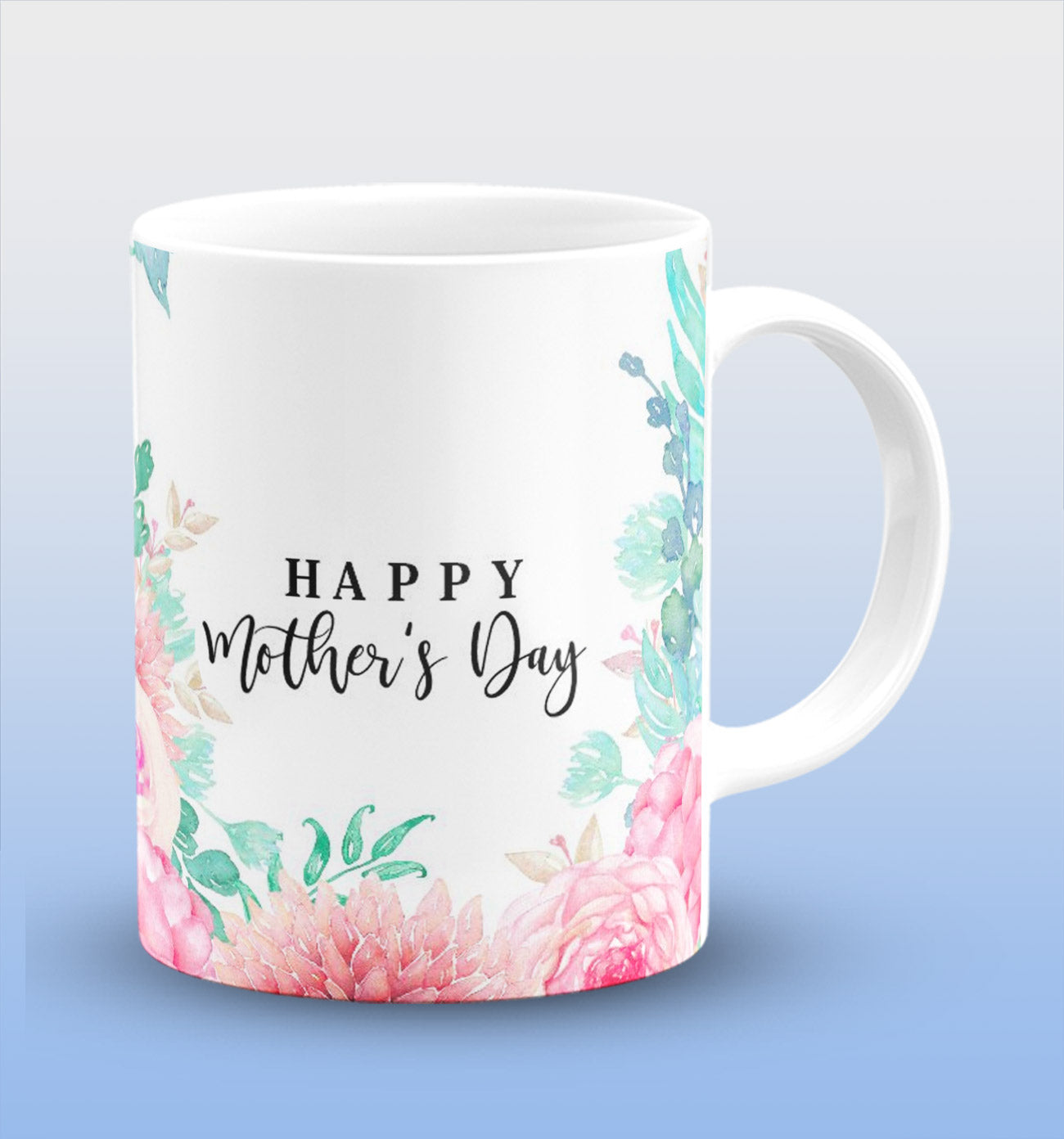 Happy Mothers Day White Ceramic Coffee Mug 330 ml, Microwave & Dishwasher Safe| CM-23