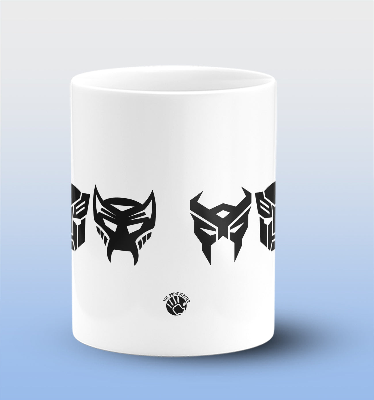 Transformers White Cermic Coffee Mug 330 ml, Microwave & Dishwasher Safe| CM-R126