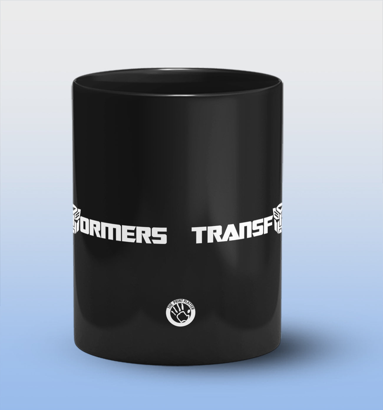 Transformers Full Black Cermic Coffee Mug 330 ml, Microwave & Dishwasher Safe| CM-R127