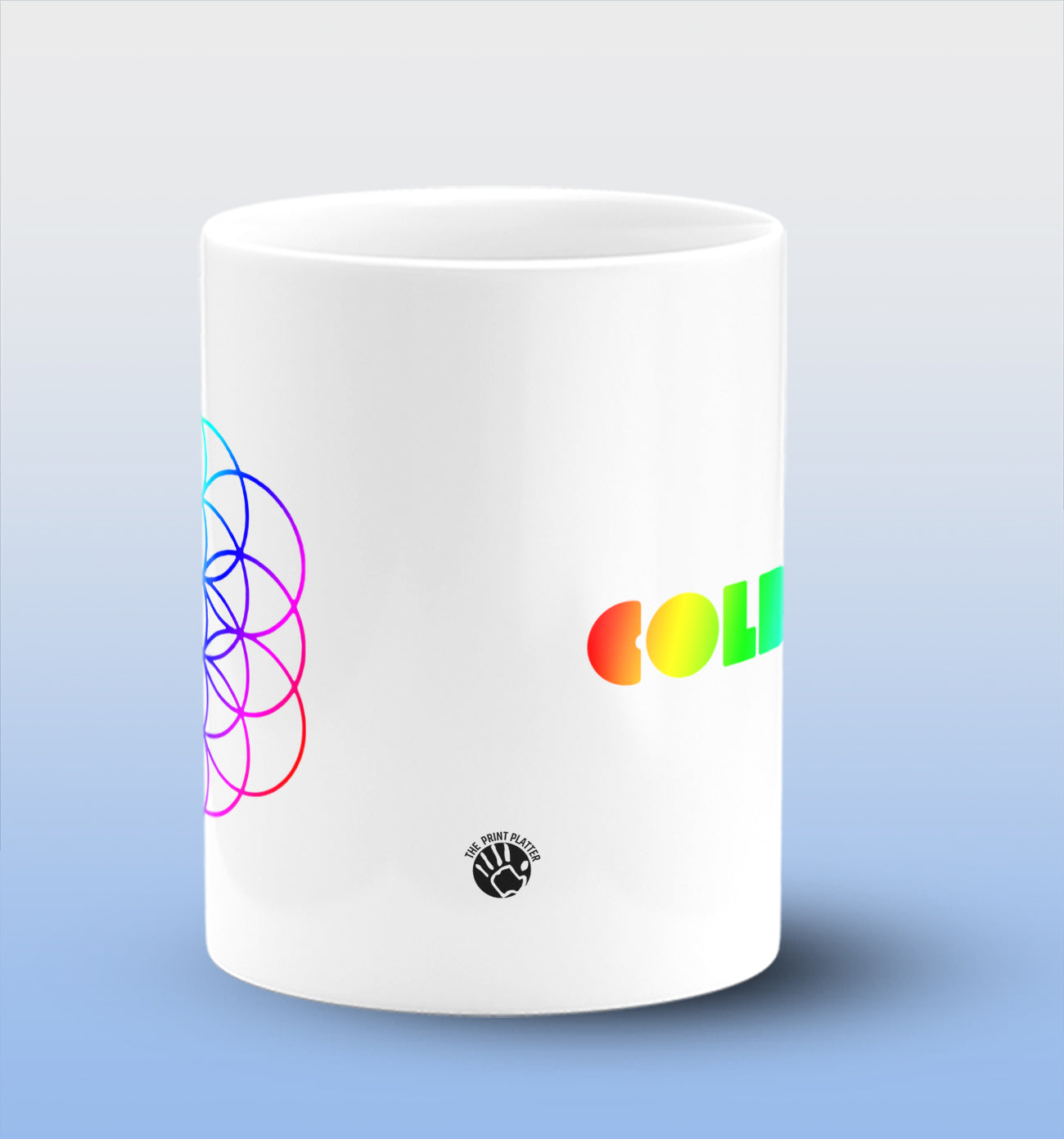 Coldplay White Cermic Coffee Mug 330 ml, Microwave & Dishwasher Safe| CM-R142