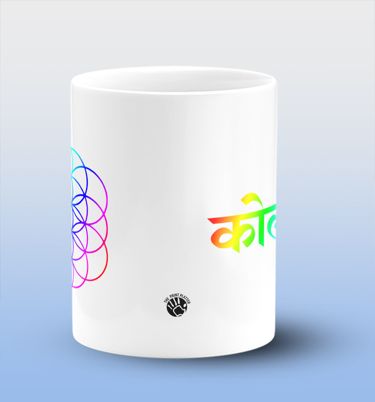 Coldplay White Cermic Coffee Mug 330 ml, Microwave & Dishwasher Safe| CM-R143