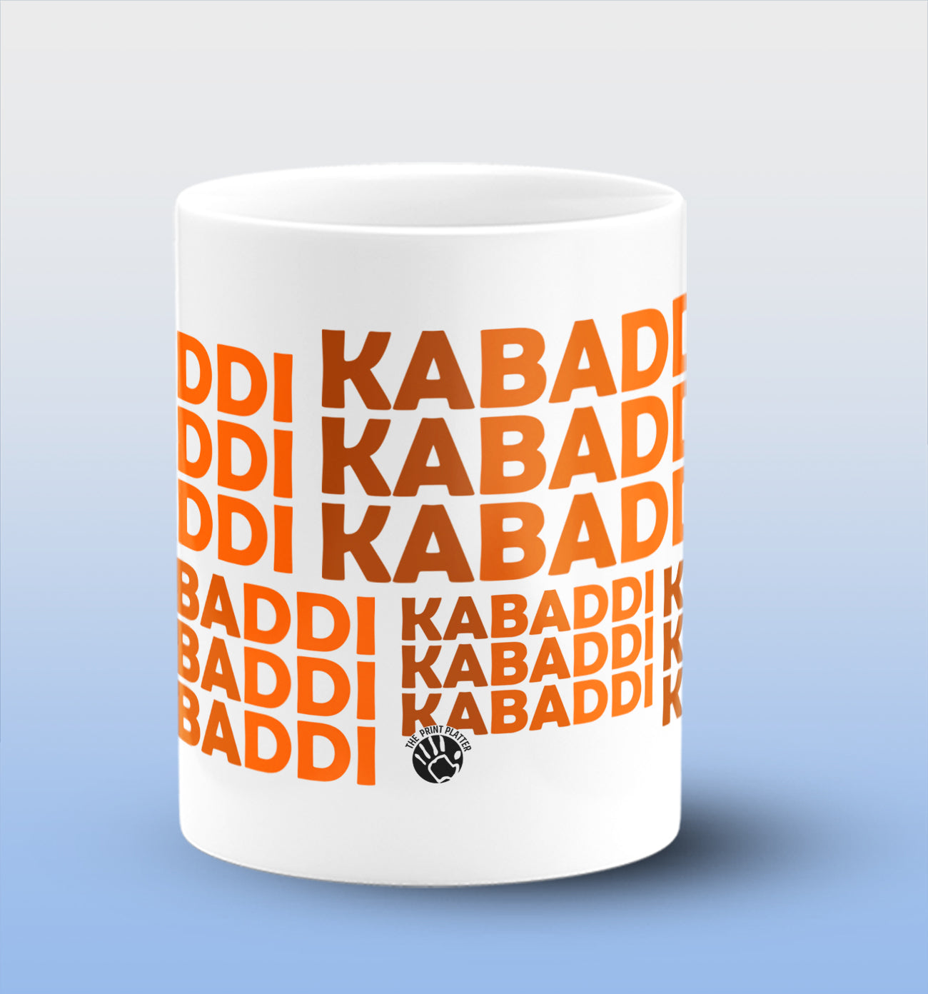 Kabaddi Kabaddi Kabaddi White Cermic Coffee Mug 330 ml, Microwave & Dishwasher Safe| CM-R148