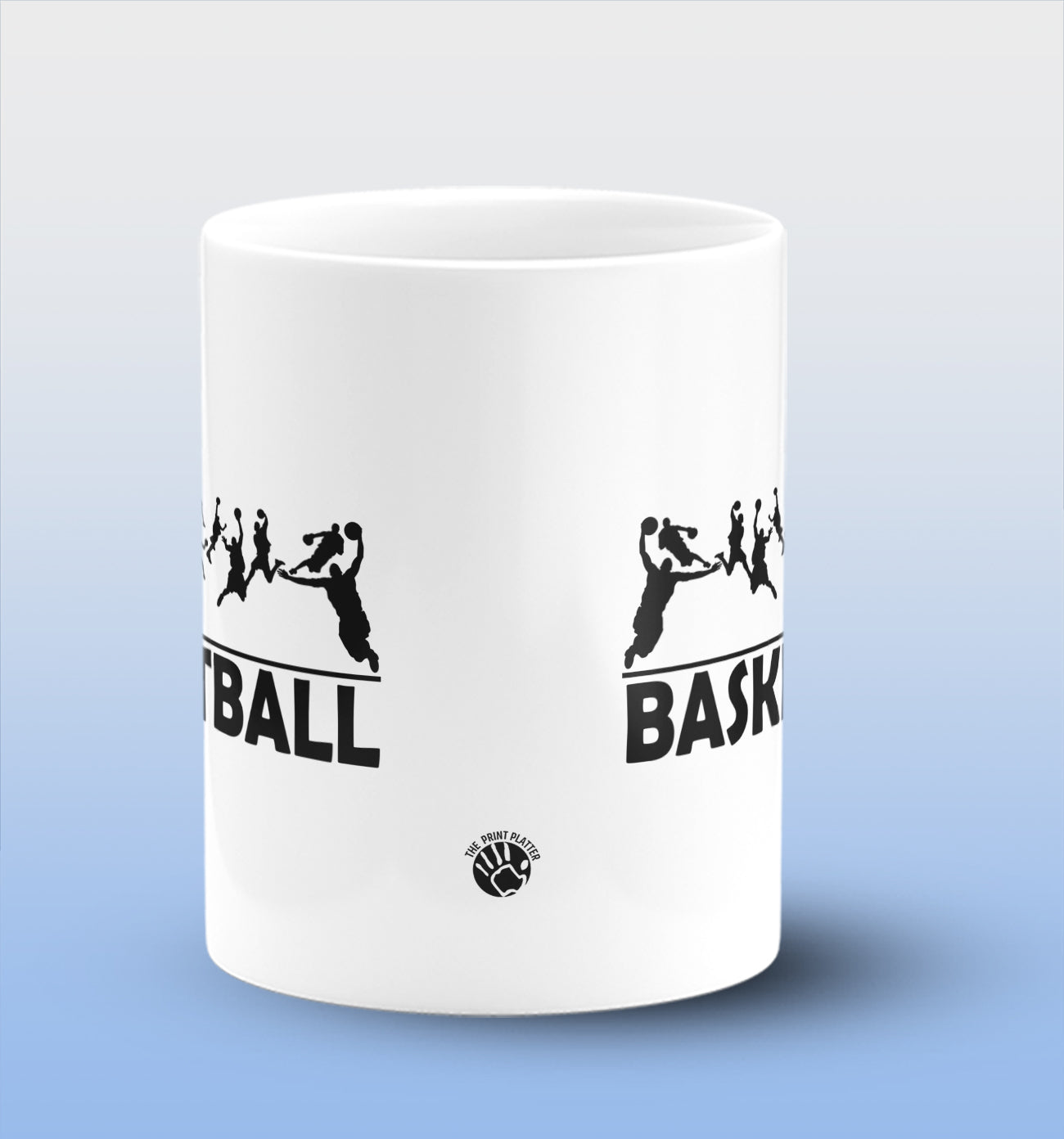 Basketball White Cermic Coffee Mug 330 ml, Microwave & Dishwasher Safe| CM-R166