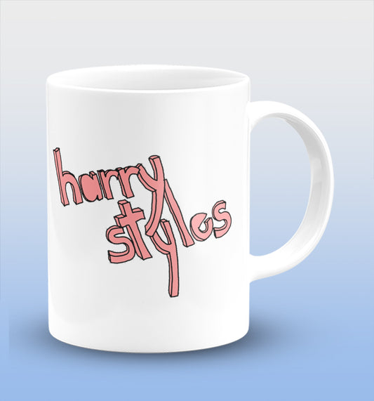 Harry Styles White Cermic Coffee Mug 330 ml, Microwave & Dishwasher Safe| CM-R45