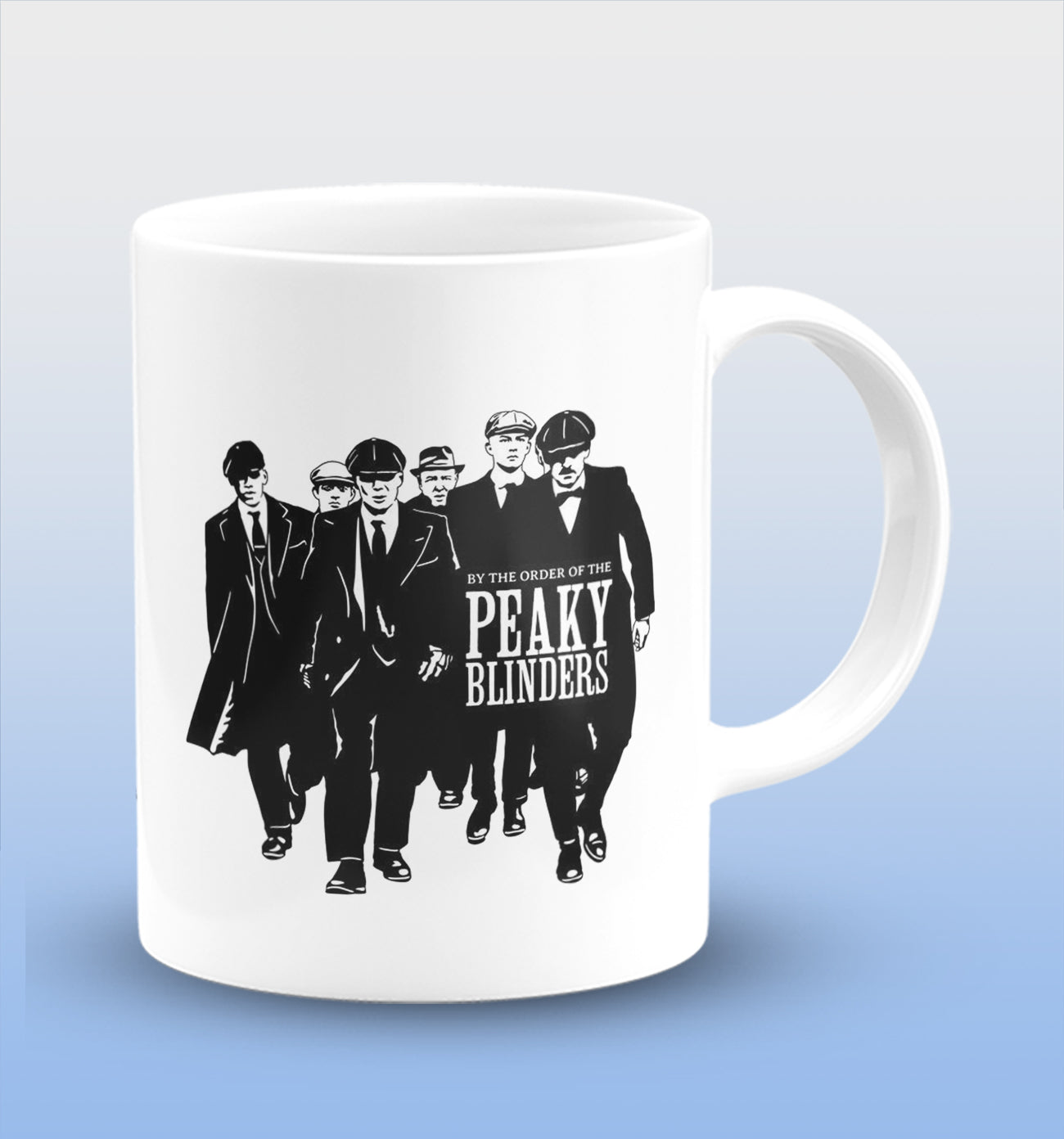 Peaky Blinders White Cermic Coffee Mug 330 ml, Microwave & Dishwasher Safe| CM-R85