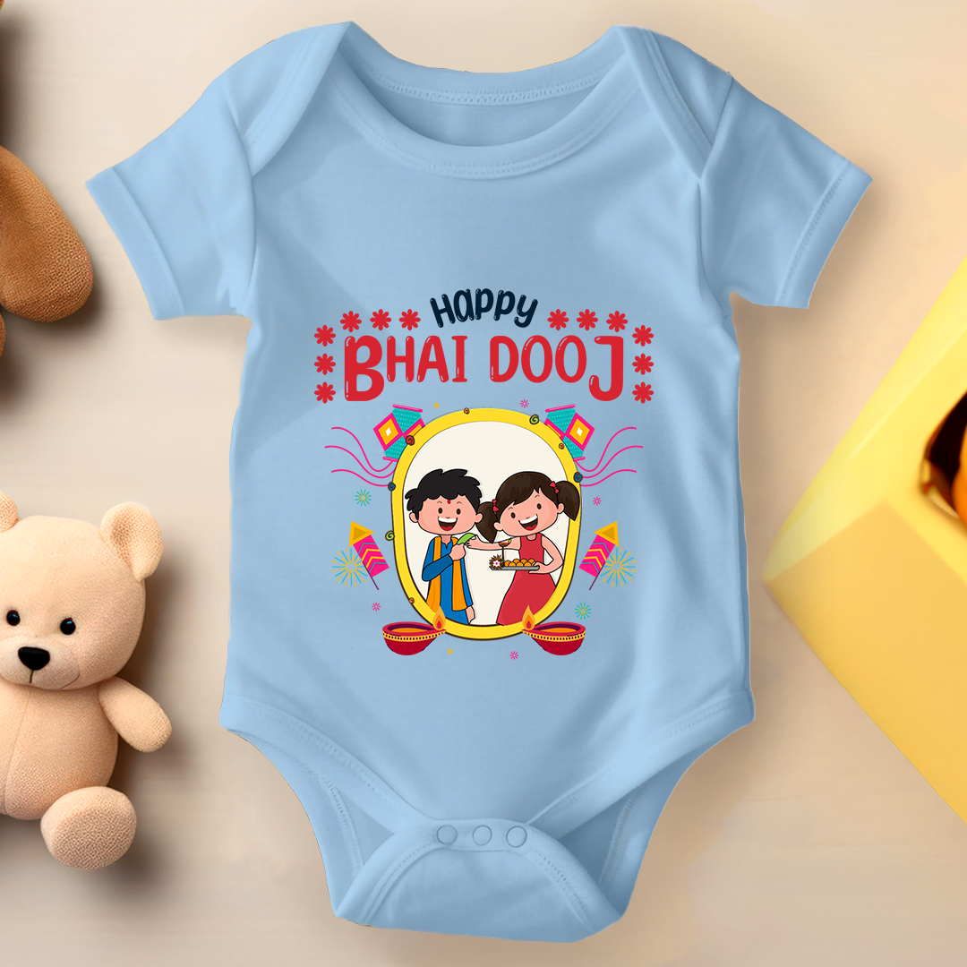 Diwali Baby Romper Bhai Dooj