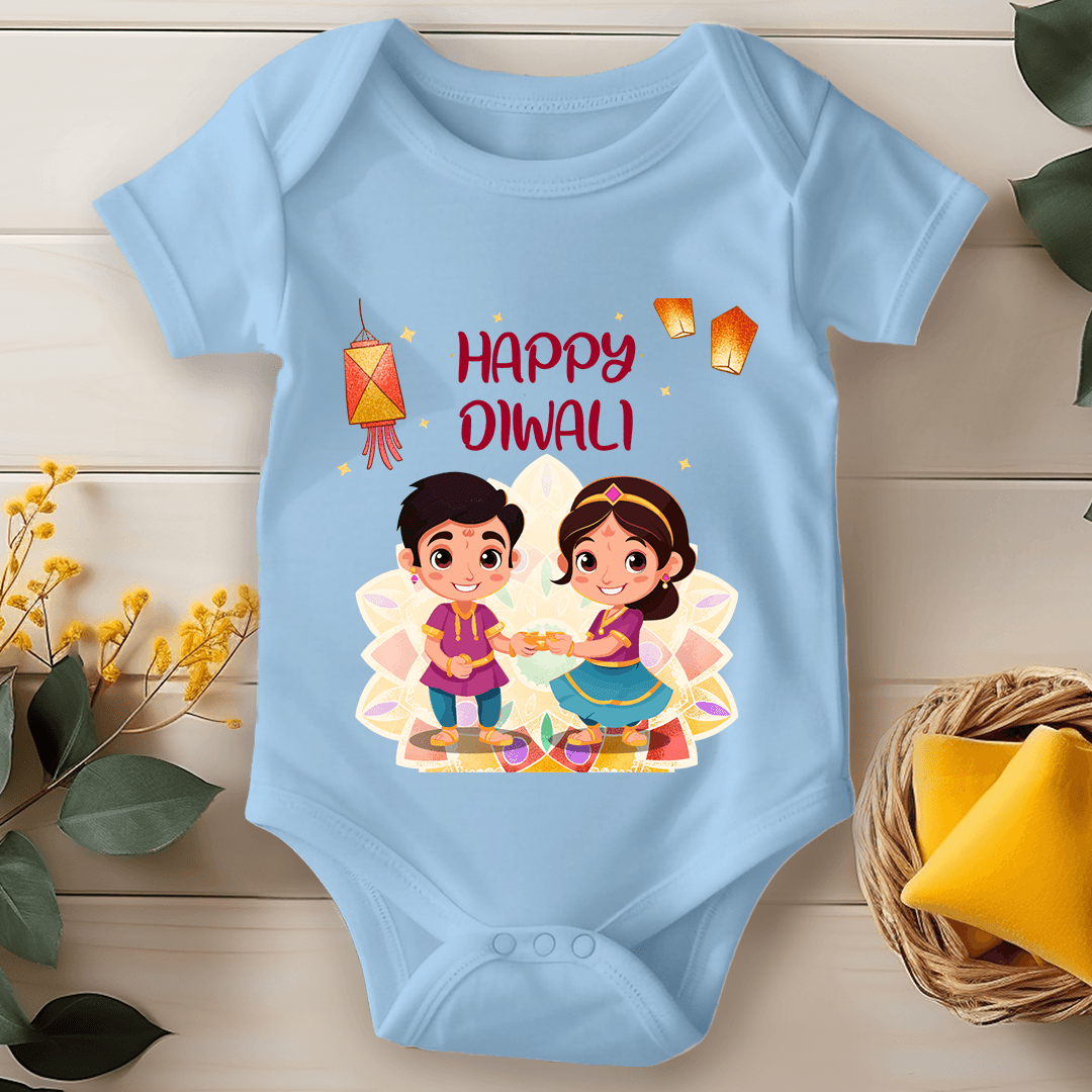 Diwali Baby Romper Happy Diwali