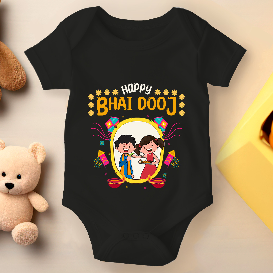 Diwali Baby Romper Bhai Dooj