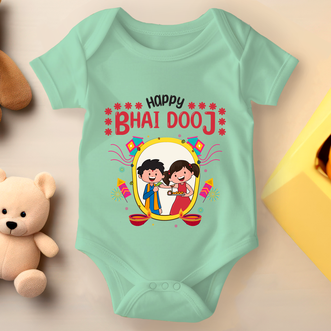 Diwali Baby Romper Bhai Dooj