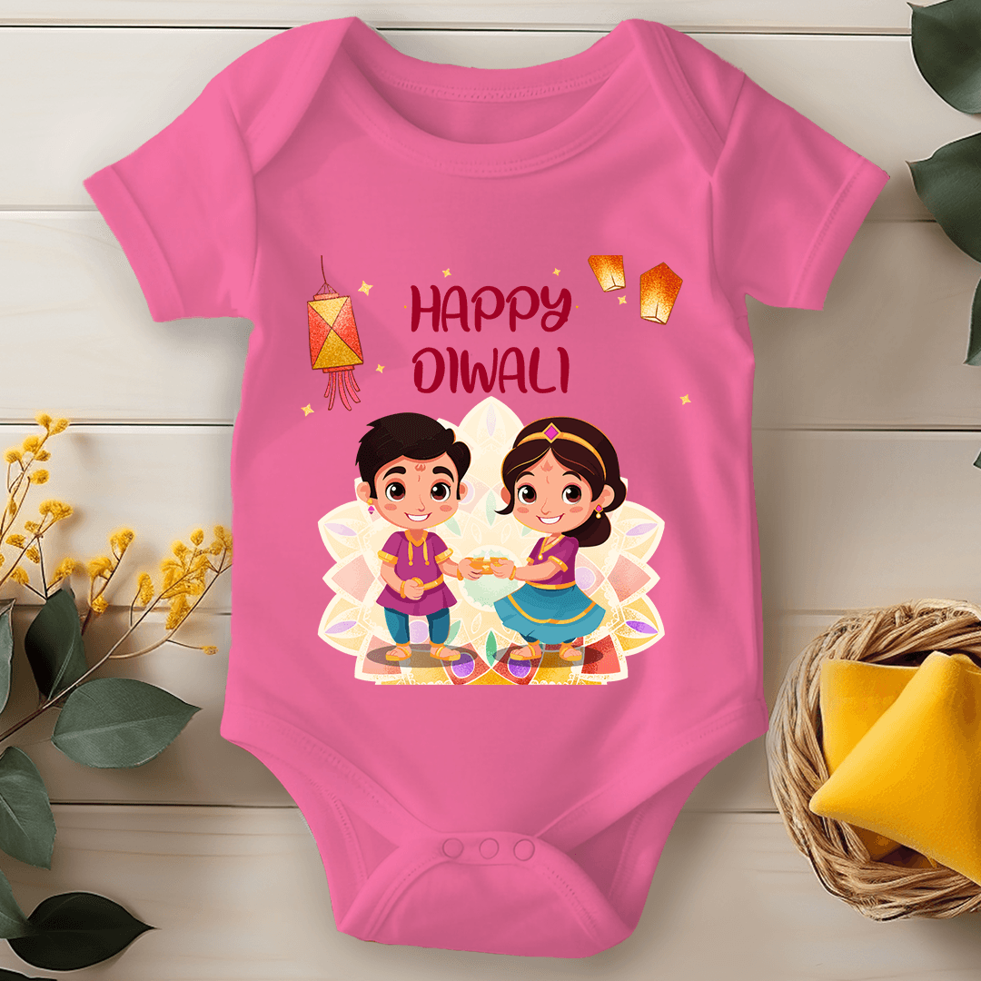 Diwali Baby Romper Happy Diwali