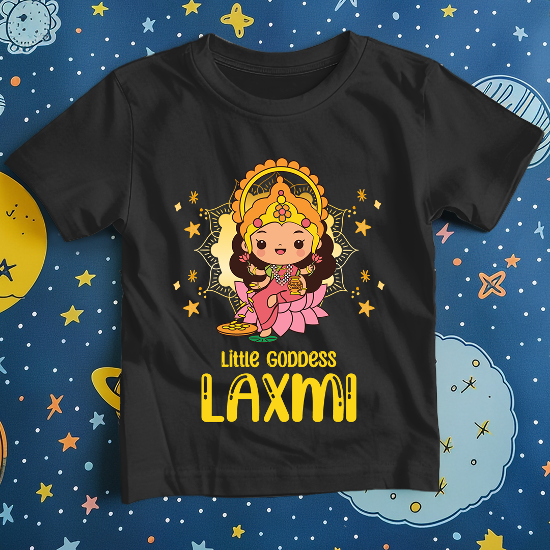 Diwali T-shirt Little Goddess Laxmi