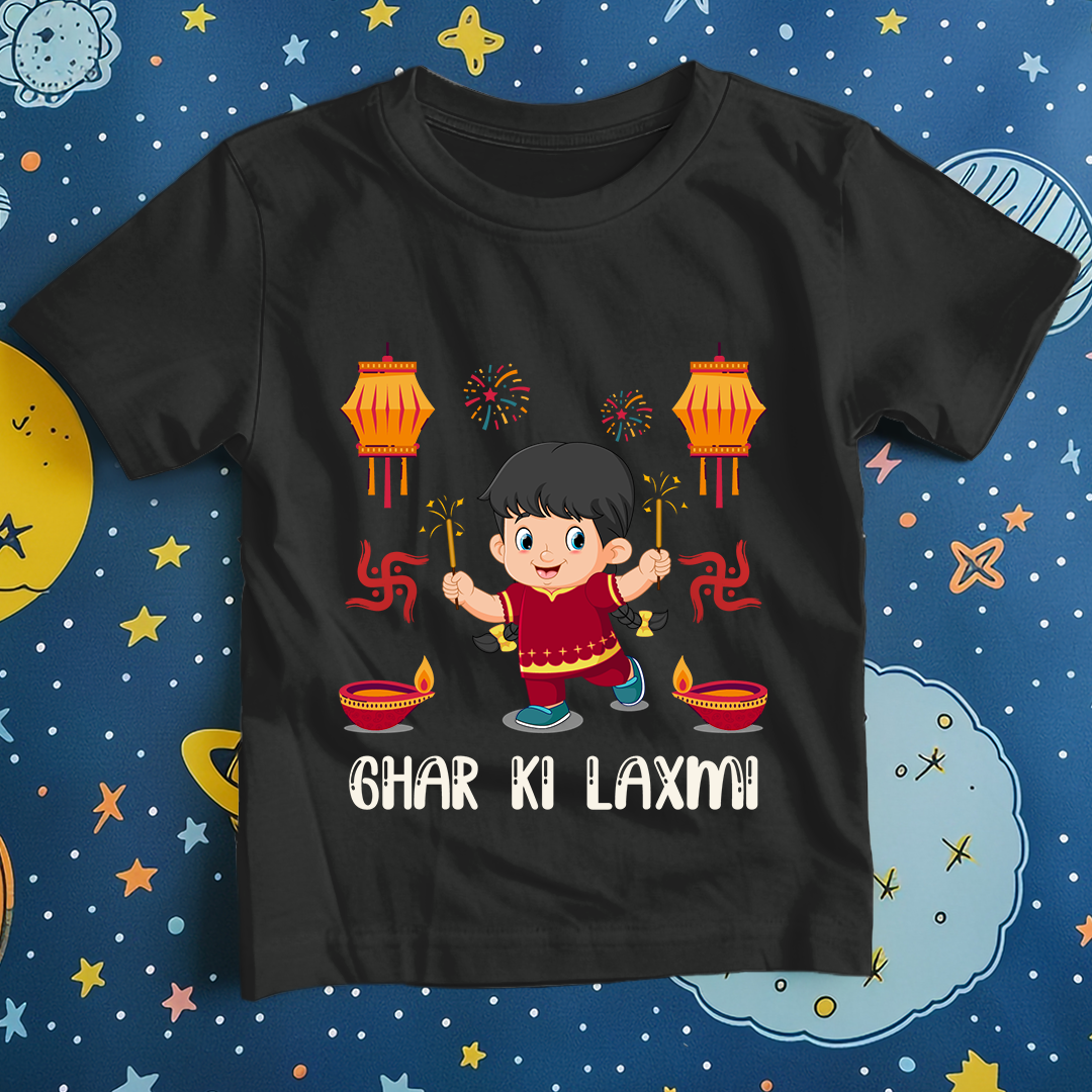 Diwali T-shirt Ghar Ki Laxmi 2