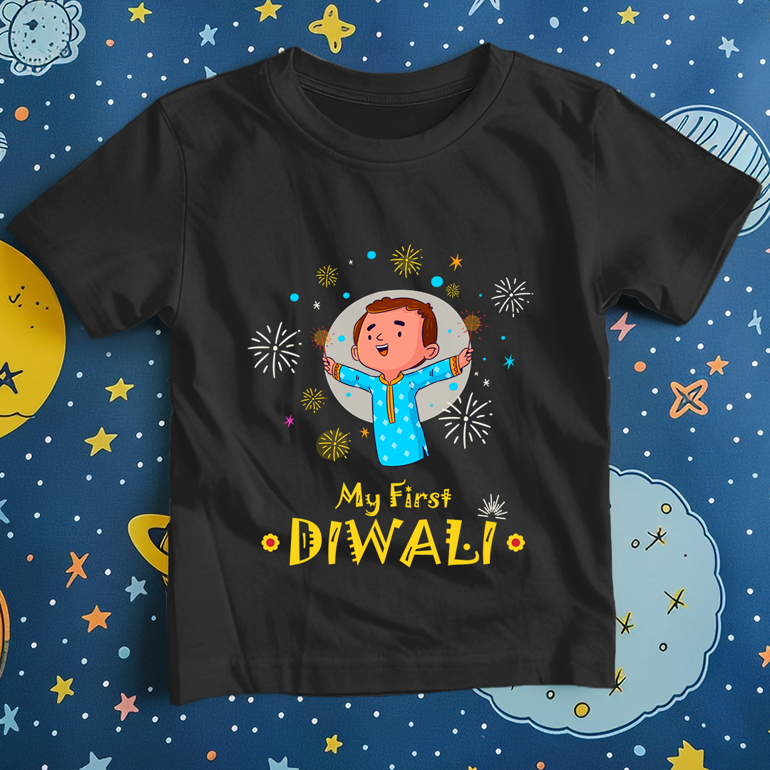 Diwali T-shirt My First Diwali