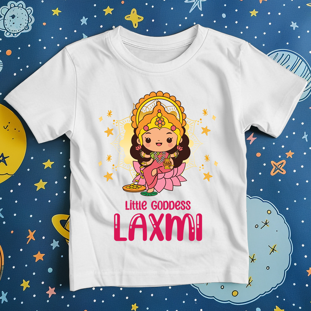 Diwali T-shirt Little Goddess Laxmi