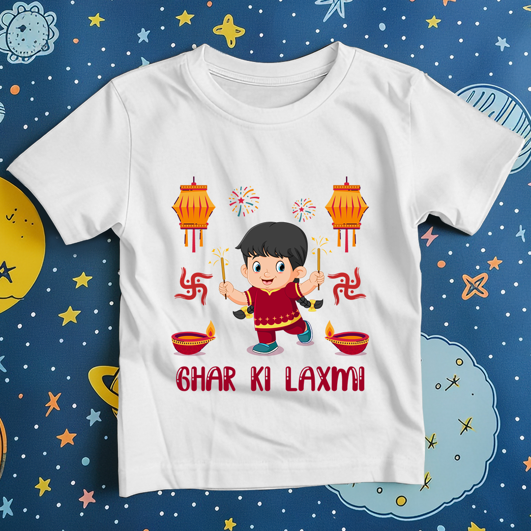 Diwali T-shirt Ghar Ki Laxmi 2