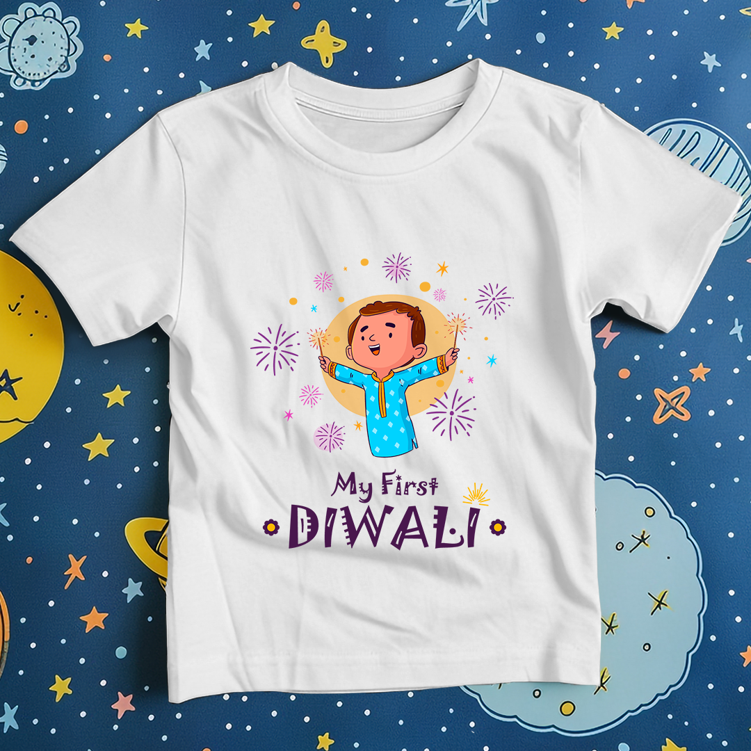 Diwali T-shirt My First Diwali